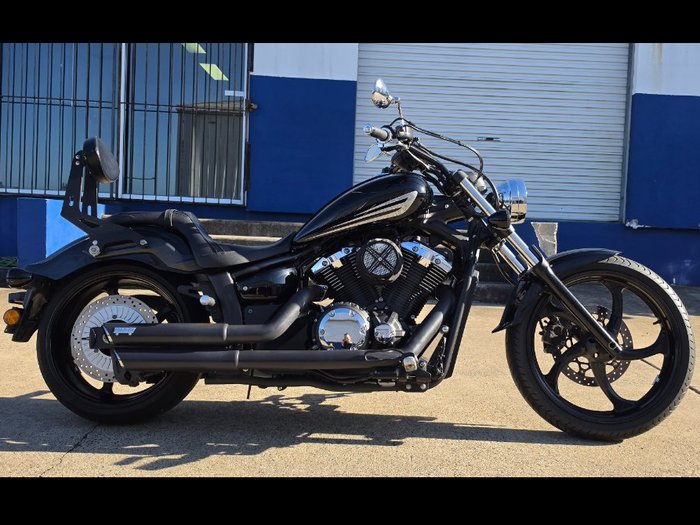 2014 Yamaha XVS1300A V-STAR Black