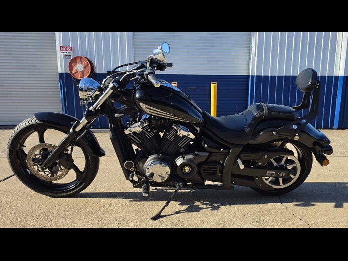 2014 Yamaha XVS1300A V-STAR Black