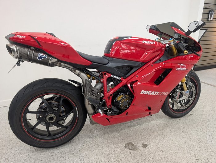 2009 DUCATI 1198 S Red