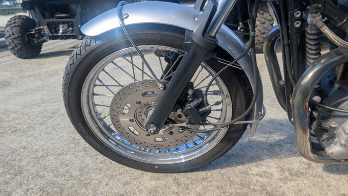 2008 Triumph BONNEVILLE T100 Silver