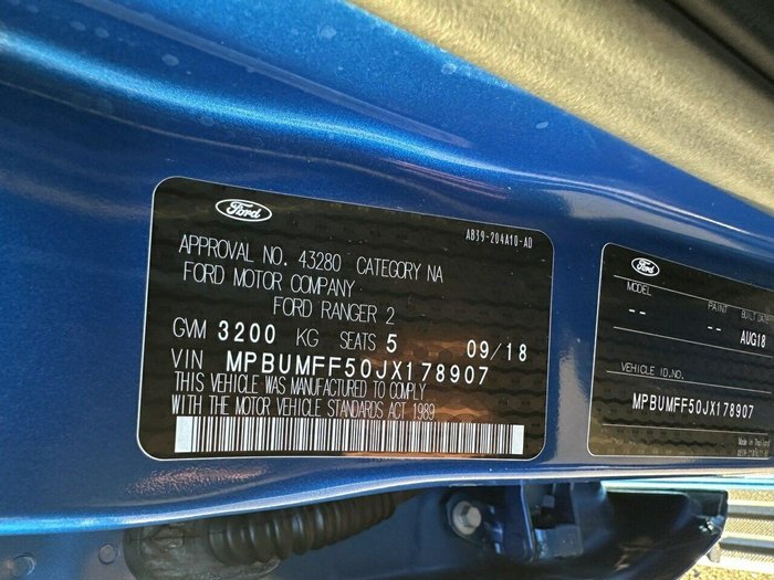 2018 Ford Ranger XLT Hi-Rider