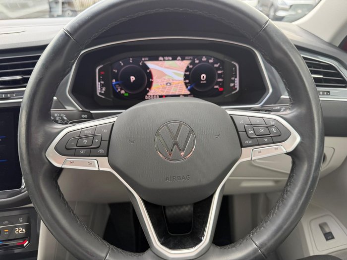 2023 Volkswagen Tiguan 162TSI Elegance Allspace 5N MY23 Four Wheel Drive Kings Red