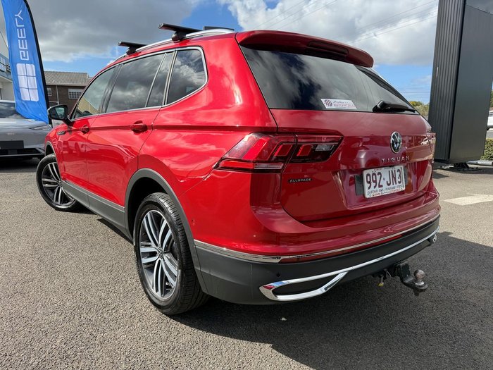 2023 Volkswagen Tiguan 162TSI Elegance Allspace 5N MY23 Four Wheel Drive Kings Red