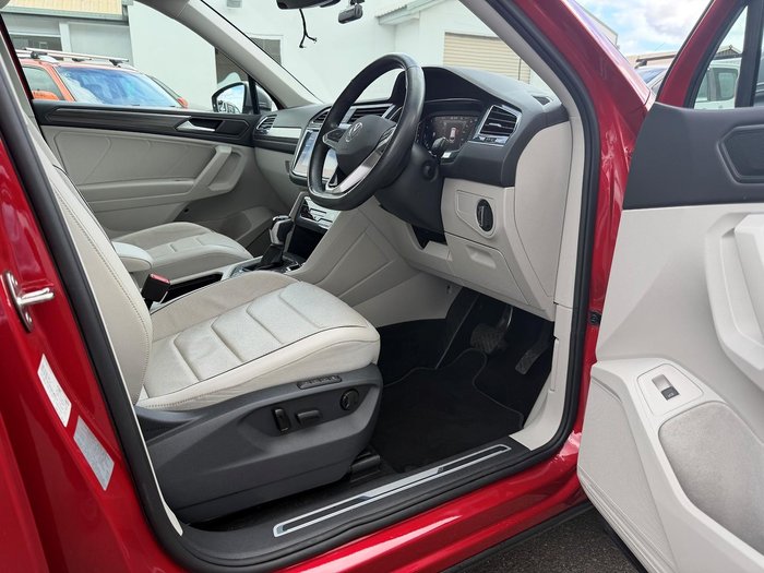 2023 Volkswagen Tiguan 162TSI Elegance Allspace 5N MY23 Four Wheel Drive Kings Red