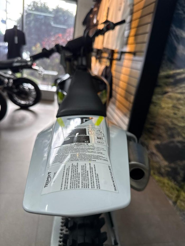 2024 Triumph TF 250-X Off Road White