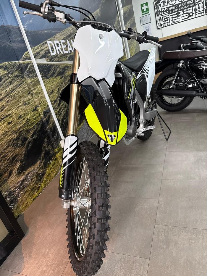 2024 Triumph TF 250-X Off Road White