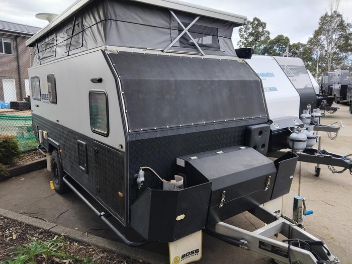 2022 Boss Adventure Xa152+ Family Fold Out Hybrid Caravan With External Kitchen