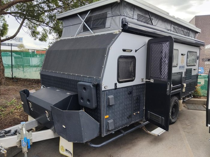 2022 Boss Adventure Xa152+ Family Fold Out Hybrid Caravan With External Kitchen