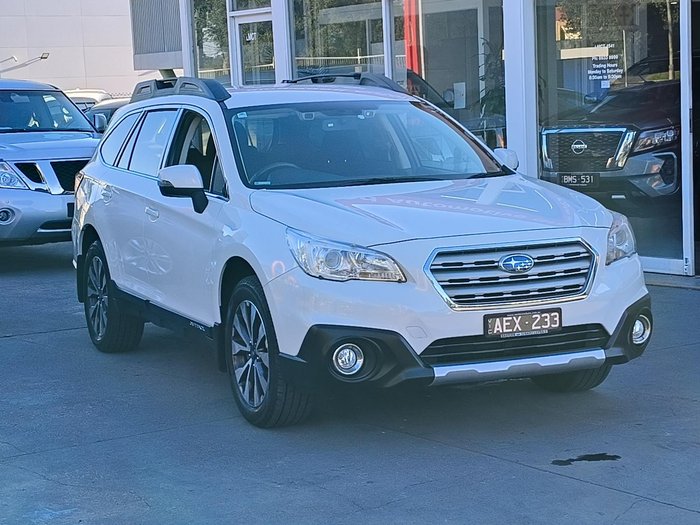 2015 Subaru Outback 2.5i 5GEN MY15 AWD Crystal White