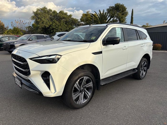 2025 Isuzu MU-X LS-T MY25.5 4X4 Dual Range Mineral White