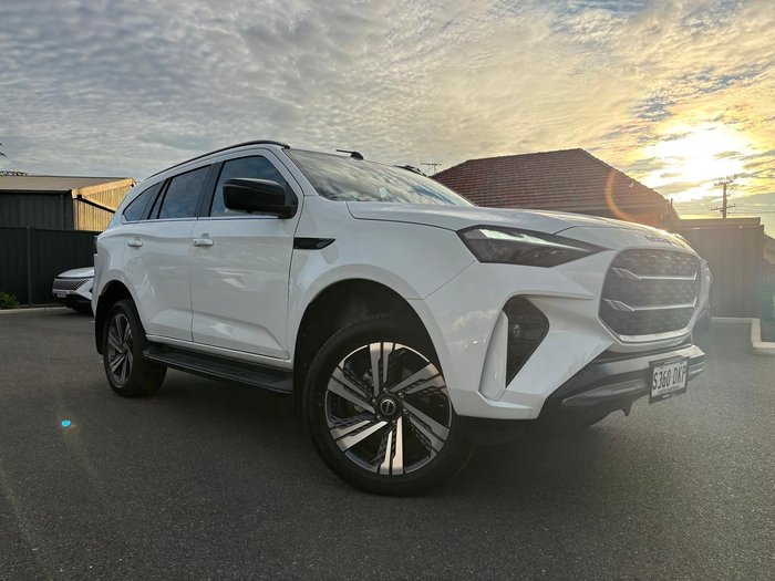 2025 Isuzu MU-X LS-T MY25.5 4X4 Dual Range Mineral White