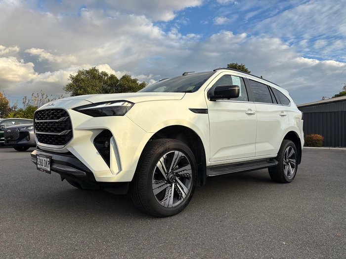 2025 Isuzu MU-X LS-T MY25.5 4X4 Dual Range Mineral White