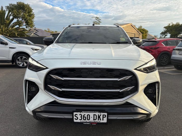 2025 Isuzu MU-X LS-T MY25.5 4X4 Dual Range Mineral White