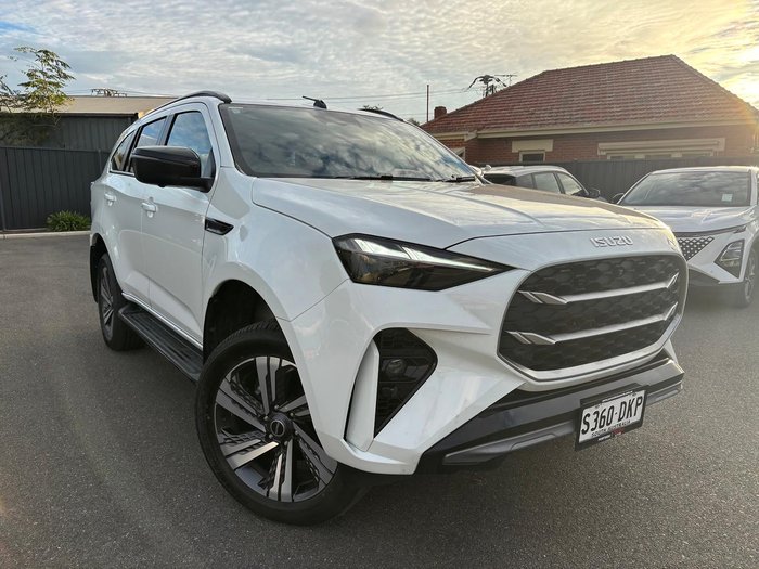 2025 Isuzu MU-X LS-T MY25.5 4X4 Dual Range Mineral White