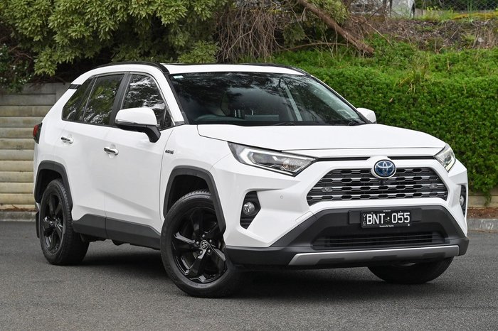 2021 Toyota RAV4 Cruiser AXAH54R 4X4 On Demand Glacier White