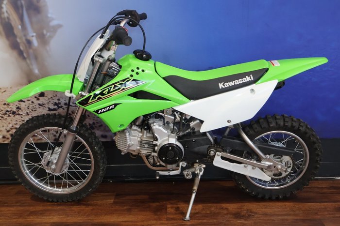 2021 Kawasaki KLX110R Green