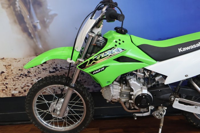 2021 Kawasaki KLX110R Green