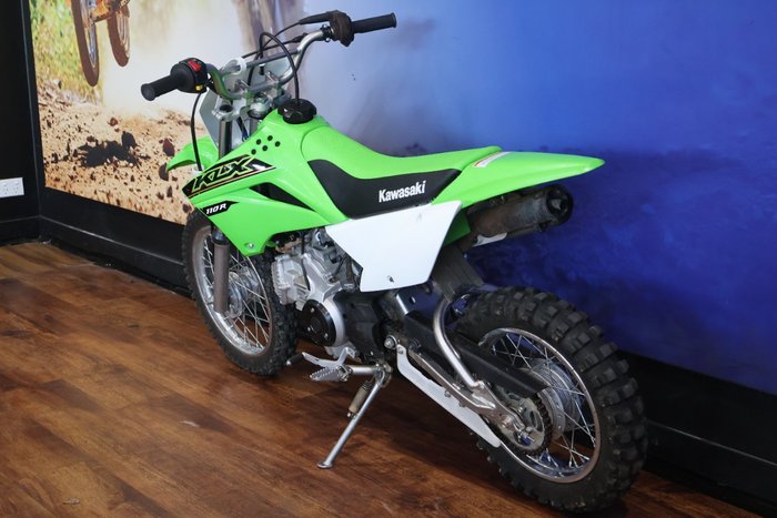 2021 Kawasaki KLX110R Green