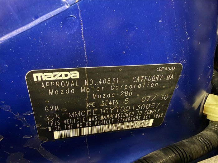 2010 Mazda 2 Neo