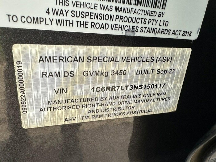2022 RAM 1500 Warlock II RamBox