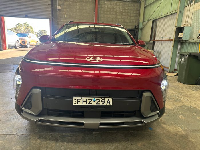 2024 Hyundai Kona Hybrid Premium SX2.V1 MY24 Ultimate Red