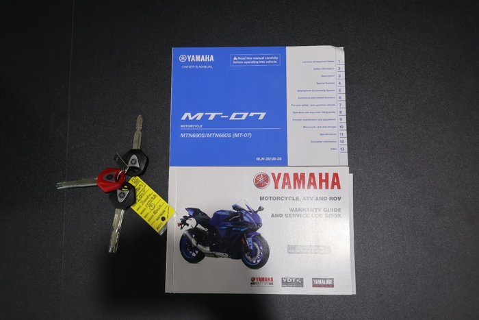 2024 Yamaha MT-07 LA (ABS) Black