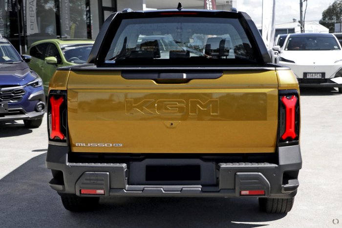2026 KGM Musso EV AWD O100 MY26 AWD Blazing Gold