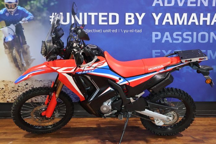 2022 Honda CRF300LRA RALLY Red