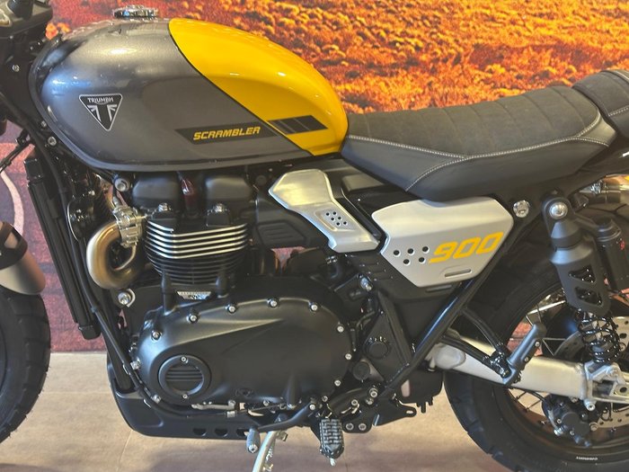 2026 Triumph Scrambler 900 Scrambler Yellow