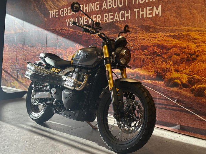 2026 Triumph Scrambler 900 Scrambler Yellow