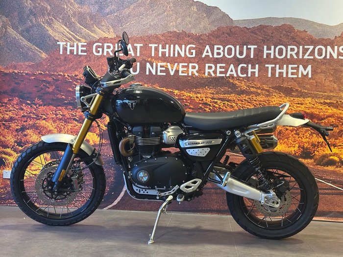 2026 Triumph Scrambler XE Scrambler Black
