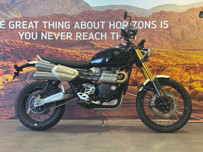 2026 Triumph Scrambler XE Scrambler Black