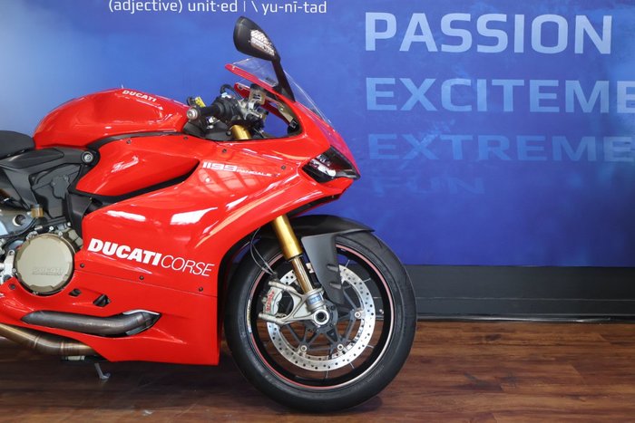 2013 Ducati 1199 PANIGALE S Red