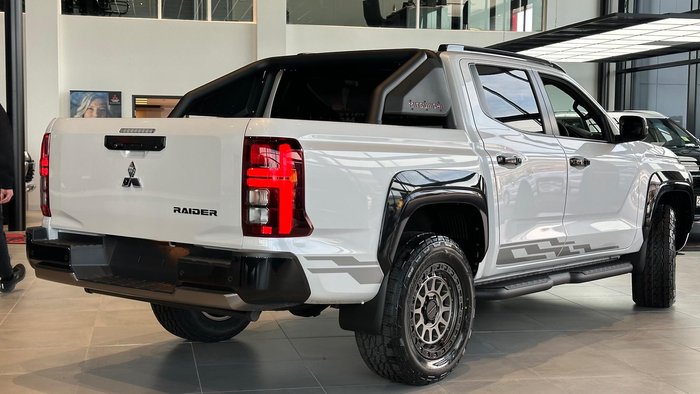 2026 Mitsubishi Triton Raider MV MY26 4X4 Dual Range White Diamond