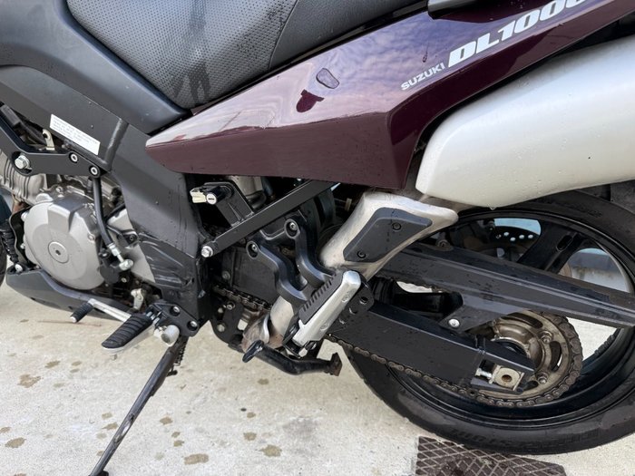 2009 Suzuki DL1000 V-STROM Red