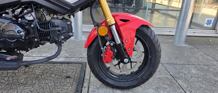 2018 Honda Grom (MSX125) MSX Red