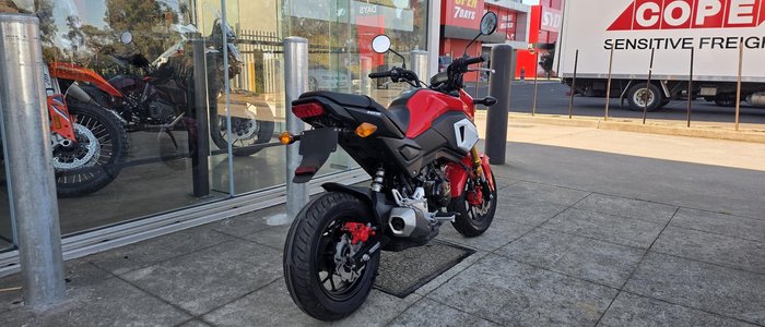 2018 Honda Grom (MSX125) MSX Red