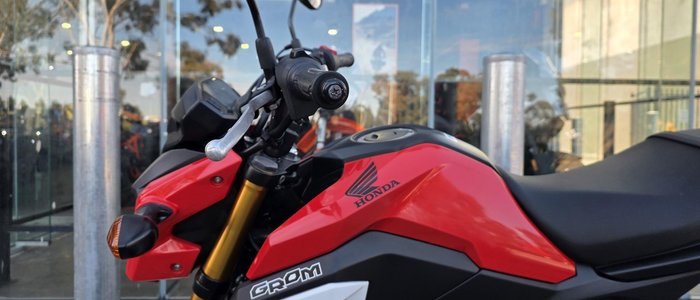 2018 Honda Grom (MSX125) MSX Red