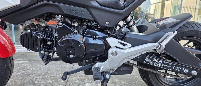 2018 Honda Grom (MSX125) MSX Red