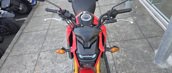2018 Honda Grom (MSX125) MSX Red