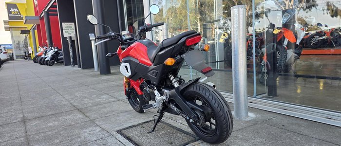 2018 Honda Grom (MSX125) MSX Red