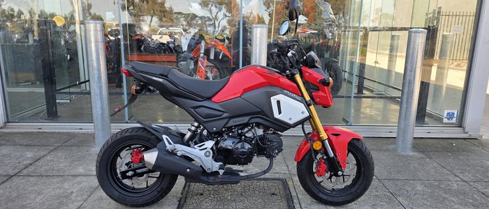 2018 Honda Grom (MSX125) MSX Red