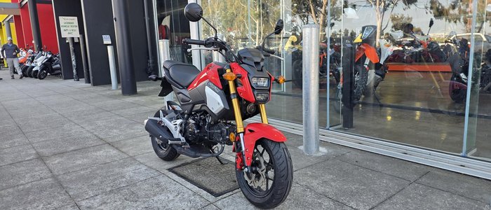2018 Honda Grom (MSX125) MSX Red