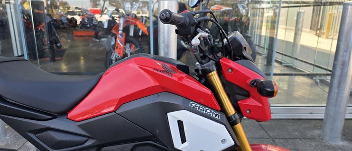 2018 Honda Grom (MSX125) MSX Red