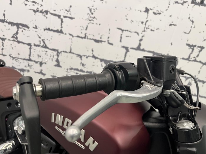 2022 Indian Scout Bobber Scout Maroon