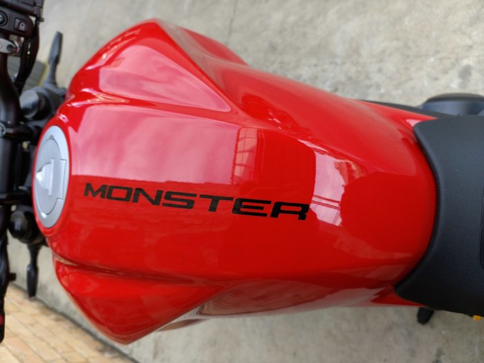 2026 DUCATI MONSTER + 890 ROAD RED
