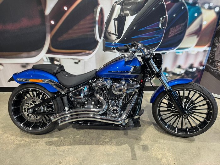 2024 Harley-Davidson Breakout 117 (FXBR) Softail Blue