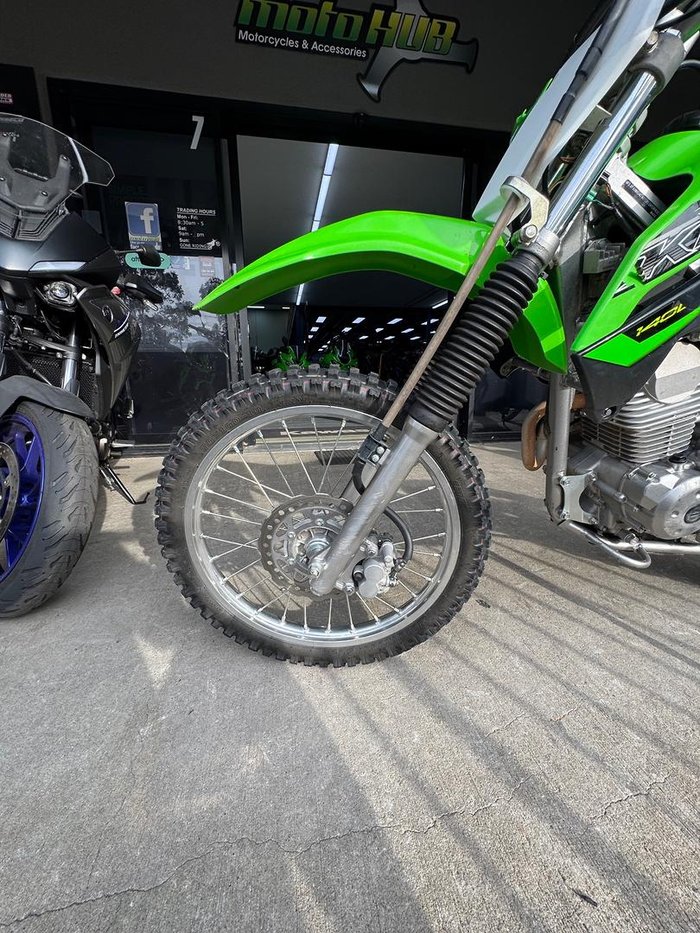 2019 Kawasaki KLX140L KLX Green