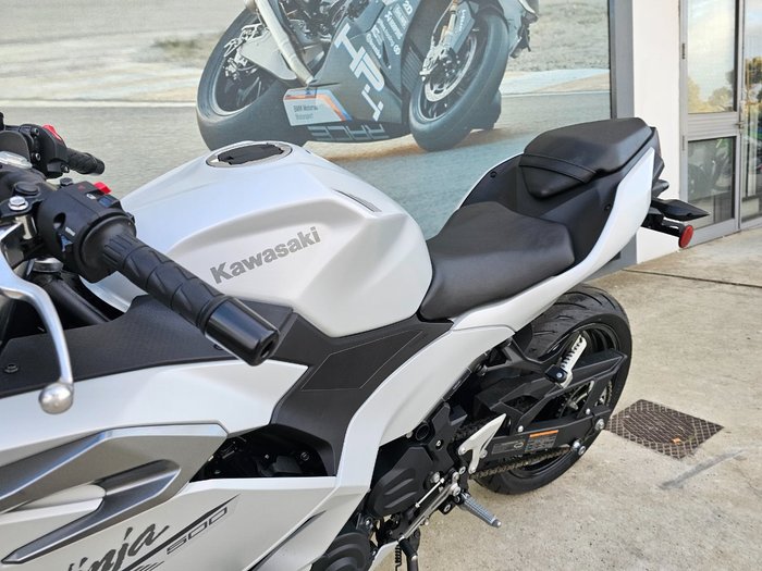 2024 Kawasaki NINJA 500 White