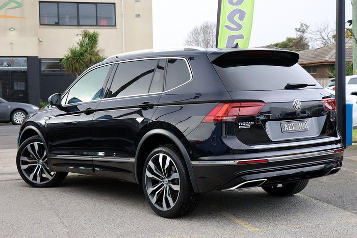 2019 Volkswagen Tiguan 162TSI Highline Allspace 5N MY19.5 Four Wheel Drive Deep Black